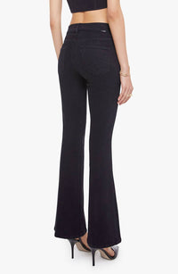Mother Weekend Flare Jeans in nighty night - women's jeans - detail view