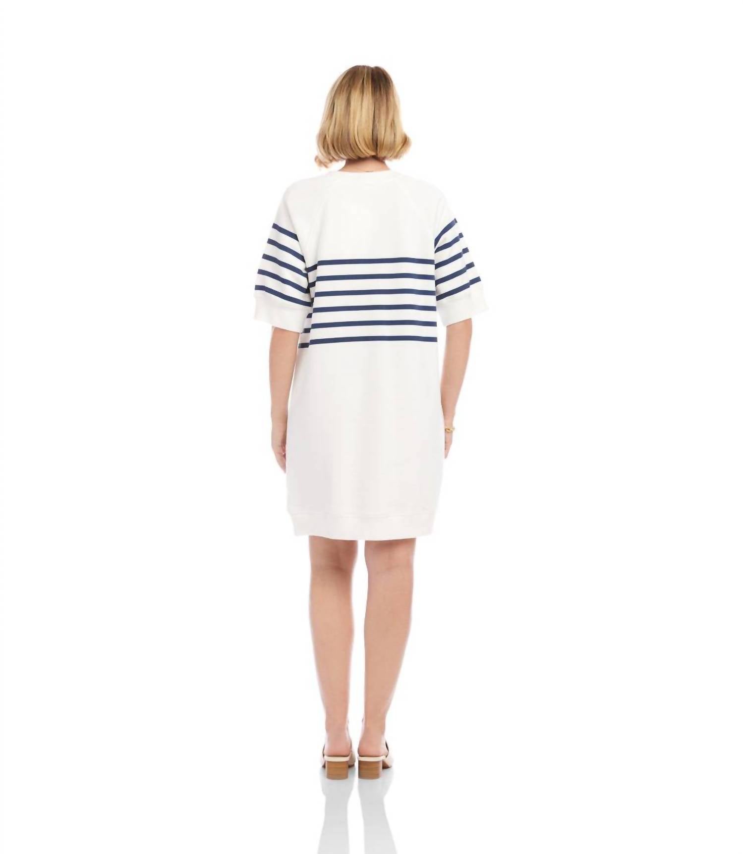 Karen Kane - Stripe Raglan Sleeve Dress