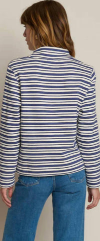 Nation Ltd - Delphine Tossed Stripe Sweatshirt