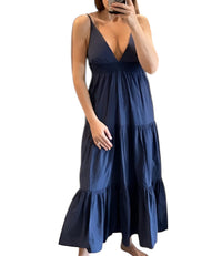 Sundays - Bow Back Maxi Dress