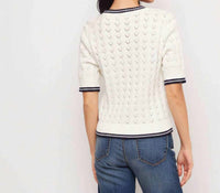 Karen Kane - Short Sleeve Cardigan Sweater