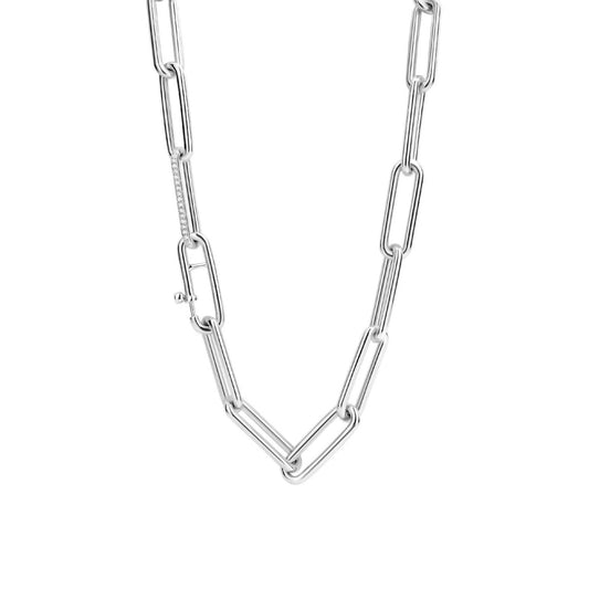 Ti Sento - Women's Paperclip Medium Necklace