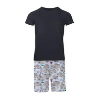 Kickee - Short Sleeve Pajama Set