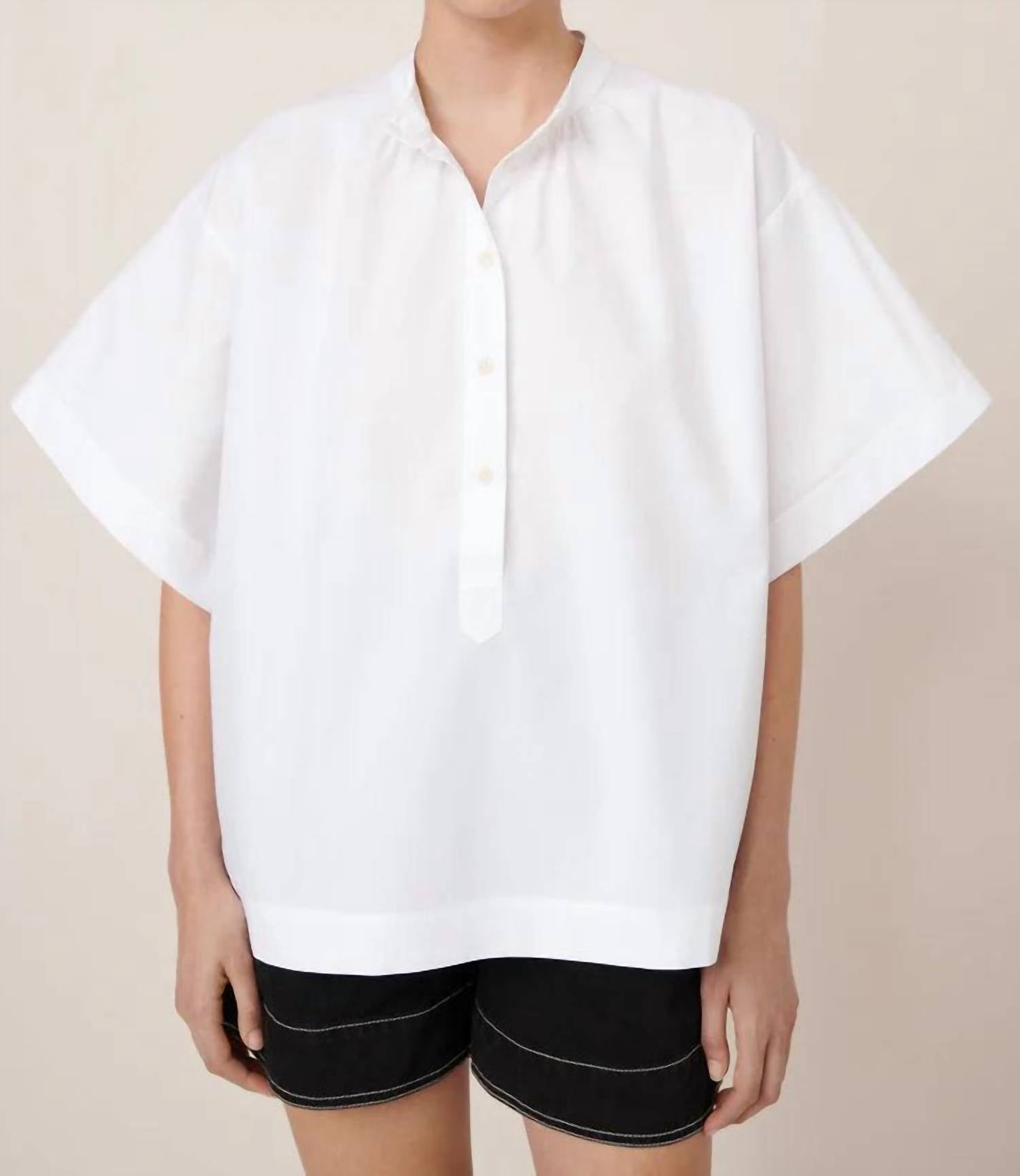 Kowtow Atelier Shirt in white - women's t-shirt