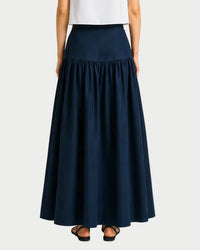Saint Art - Tossa Poplin Midi Skirt