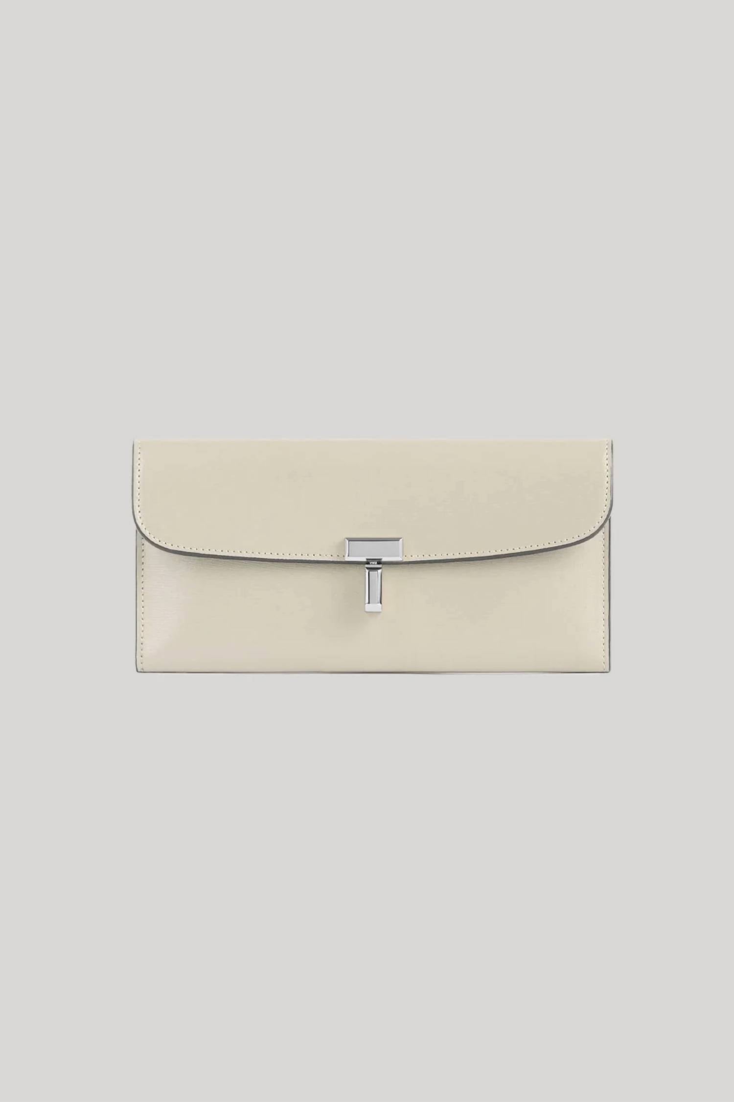 Toteme - Women's T Lock Leather Wallet