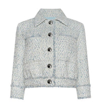 L'Agence - Jia Fringed Tweed Jacket