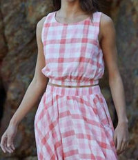 By Together - sleeveless top and midi skirt set