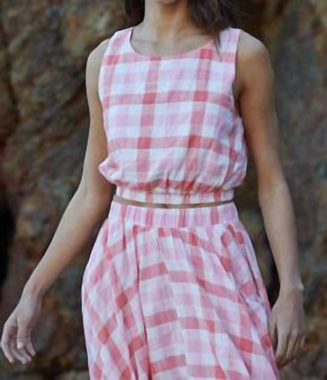 By Together - sleeveless top and midi skirt set