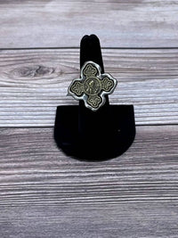 Bella Rose - Cross Handmade Ring