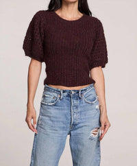 Saltwater Luxe - Marjorie Balloon Sleeves Sweater