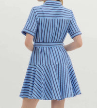 Entro - Front Button Mini Dress