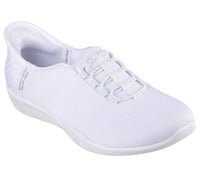 Skechers Women's Newbury St Lightly Shoes in white - women's sneaker - alternate view