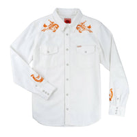 Sendero Provisions Co. - Wyatt Pearl Snap Long Sleeve Embroidered Shirt