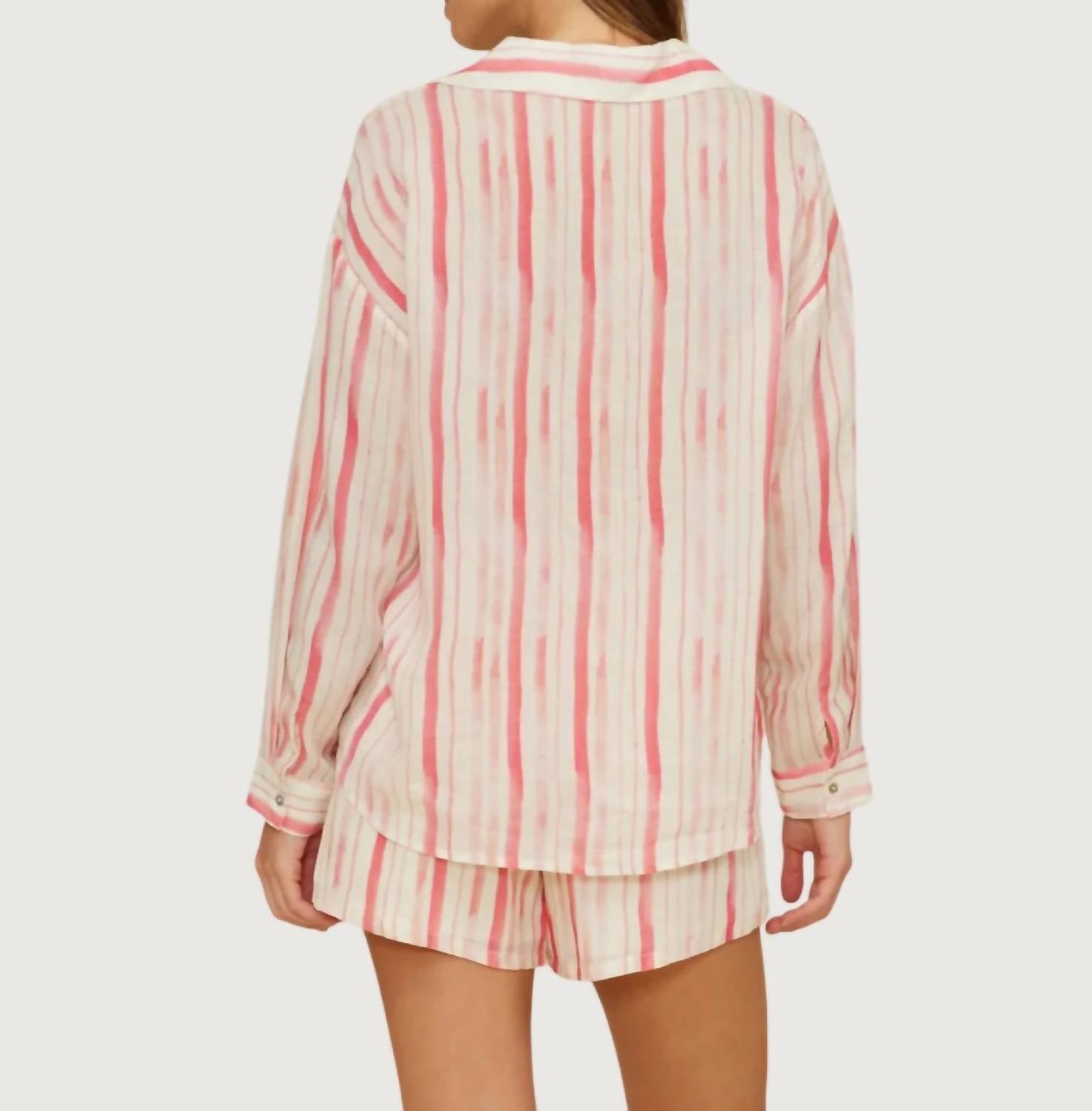 Lucy Paris - Louise Button Down Top