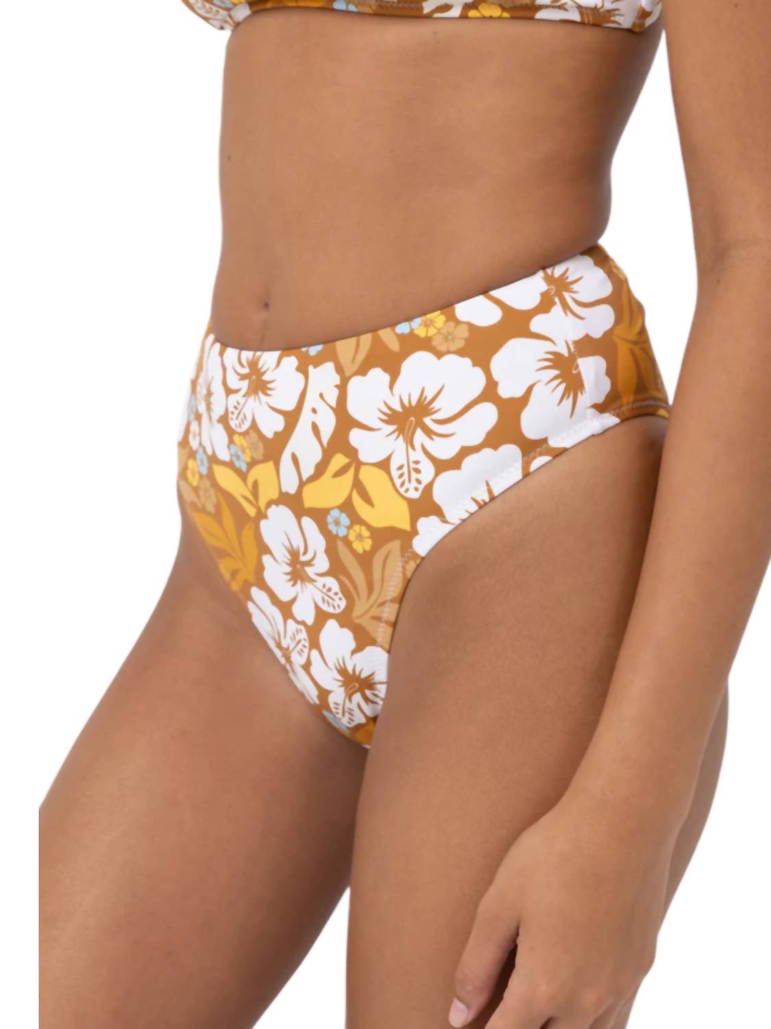 Rhythm. - Pacific Floral High Waisted Bikini Bottom