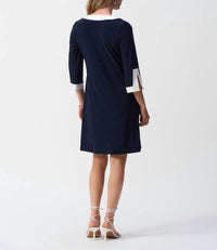 Joseph Ribkoff - Colour Block Knee Length Dress
