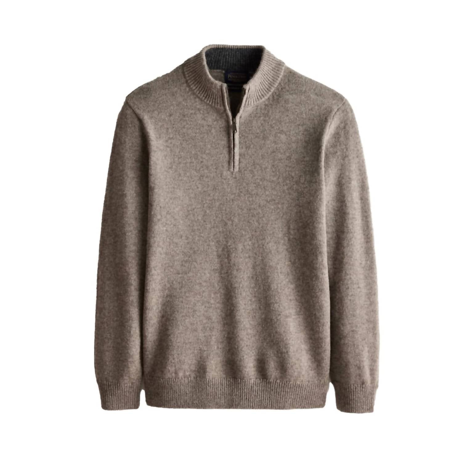 Pendleton - Men's Wool Quarter Zip Sweater