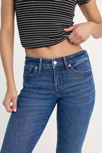 Good American - Good Low Rise Slim Bootcut Jeans