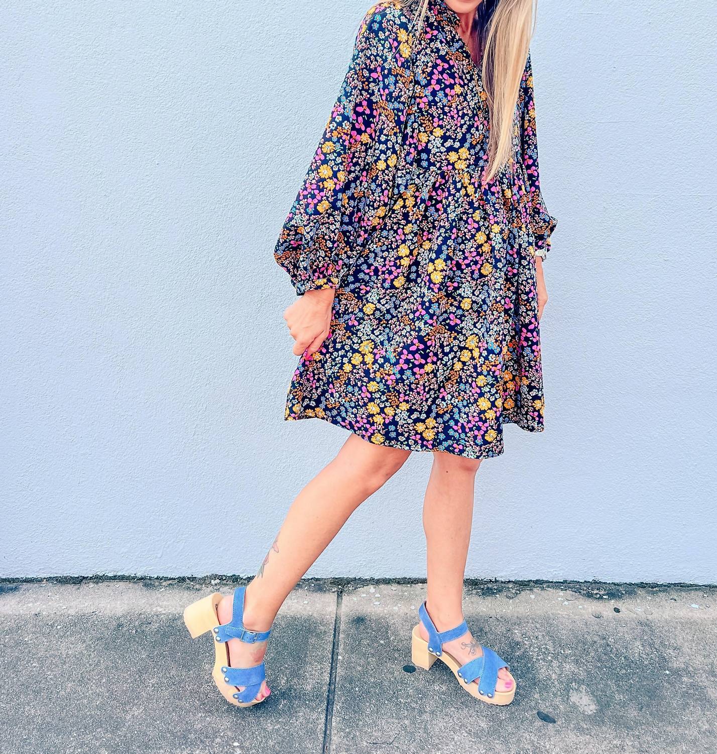 Jodifl - Petal Parade Floral Dress