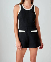 Endless Rose - Contrast Romper