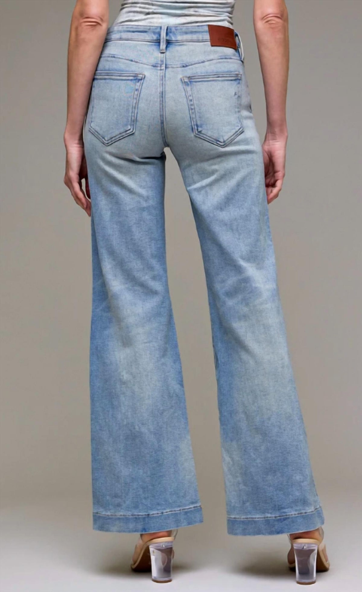 Hidden - Happi Wide Leg Jean