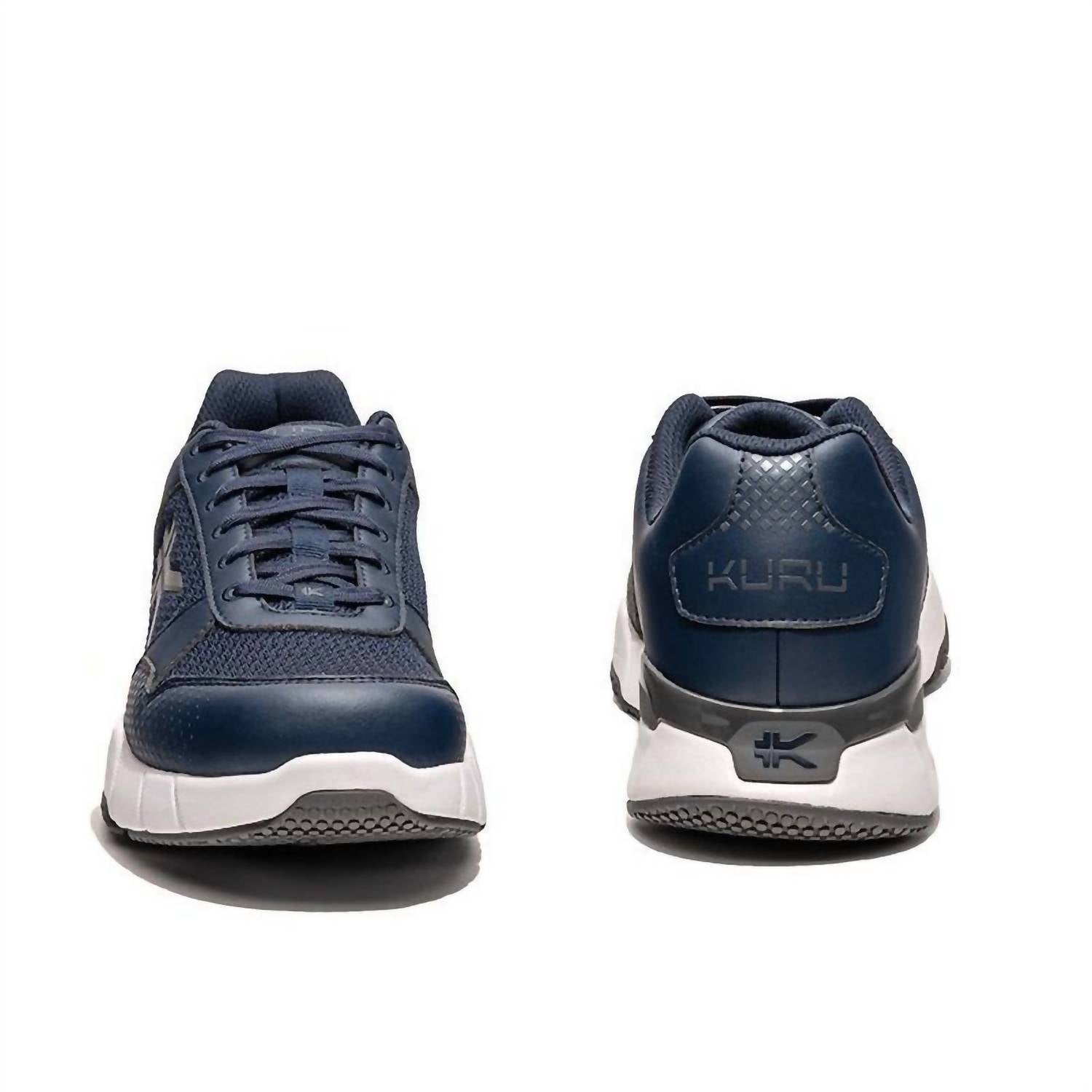 KURU Men's Quantum 2.0 Athletic Running Tennis Sneaker in indigo blue slate gray - men's sneaker - view 5