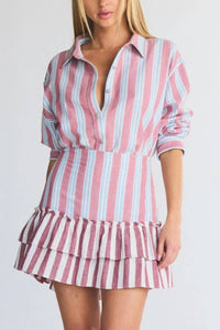 Coniglio - Cinch Back Mini Skirt