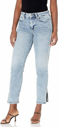 Paige - Cindy Vintage High Rise Straight Leg Jeans