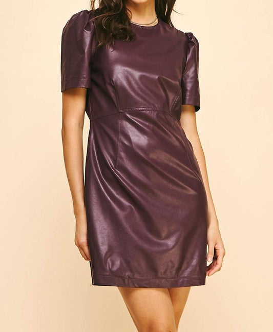 Pinch - Faux Leather Mini Dress