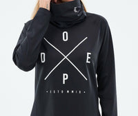 Dope Snuggle Base Layer Top in black - women's long sleeve top - view 4