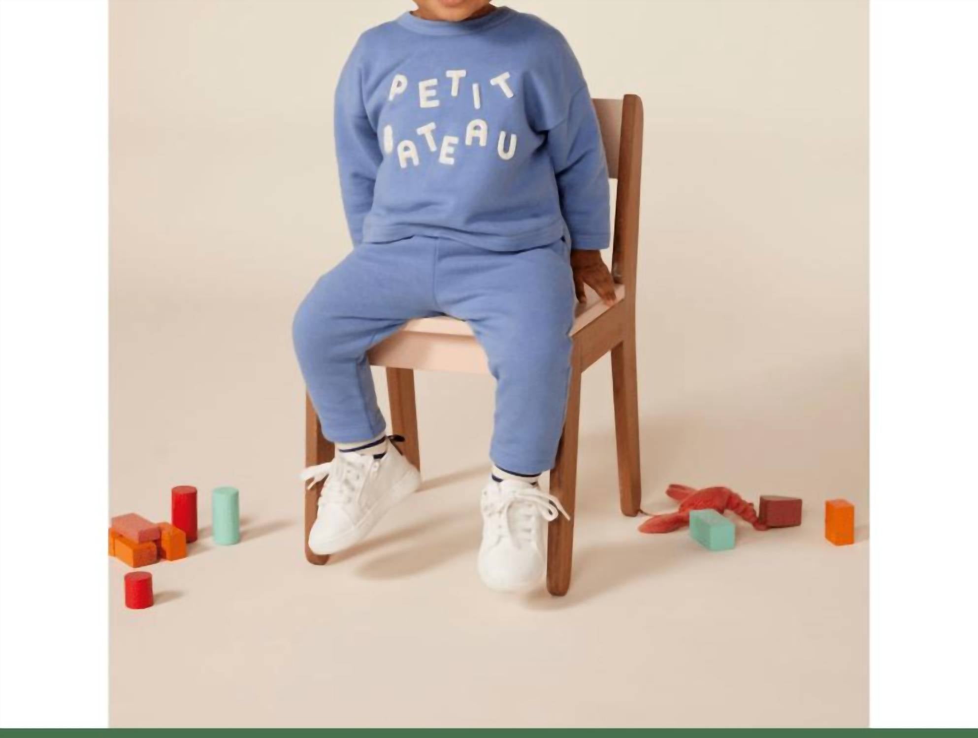 Petit Bateau - Boy's French Sweatpants