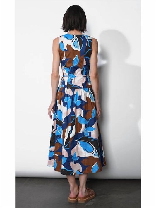 Greylin - Abi Poplin Midi Dress