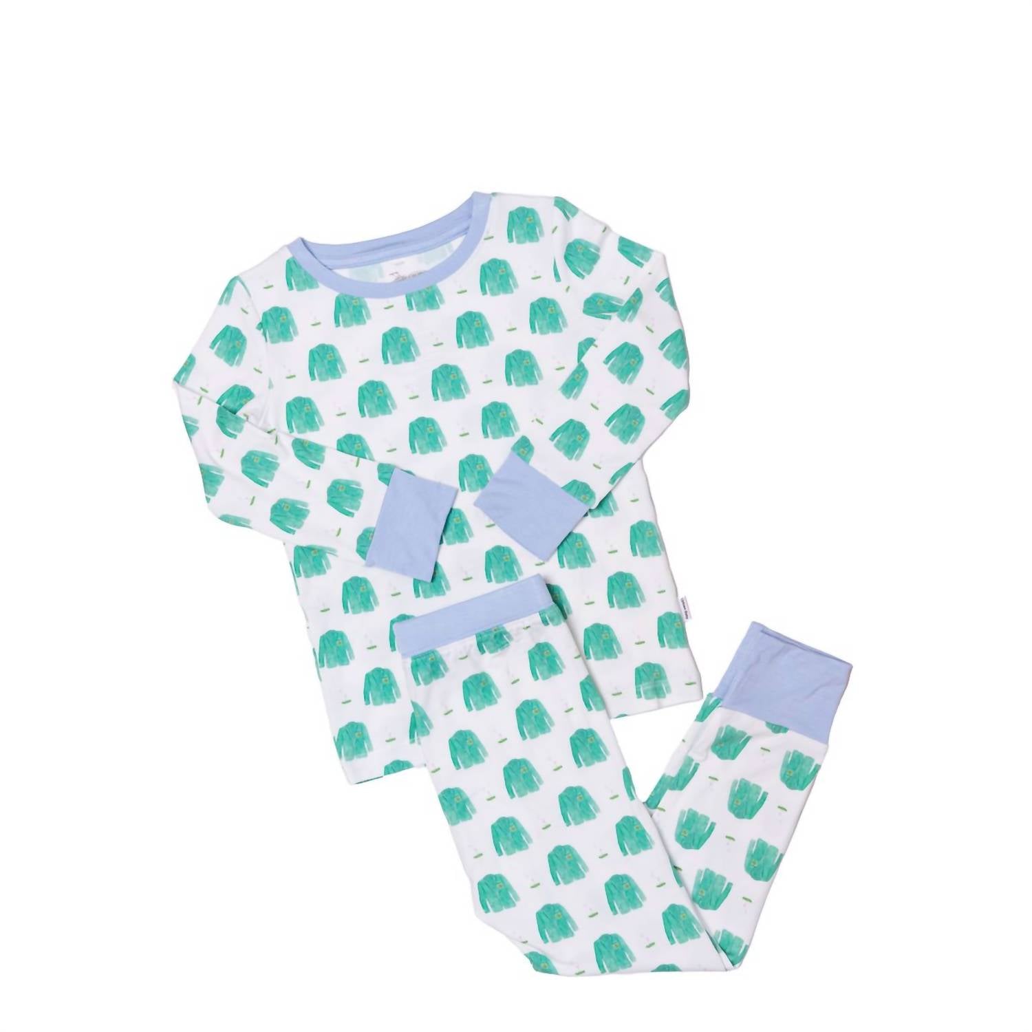 Uptown Baby - Kids Golf Masters Jacket 2-peice Pajama Set