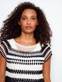 Charlie B - Crochet Raglan Sweater