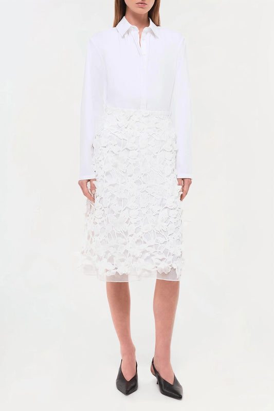 Simkhai - Ambrosia Applique Midi Skirt