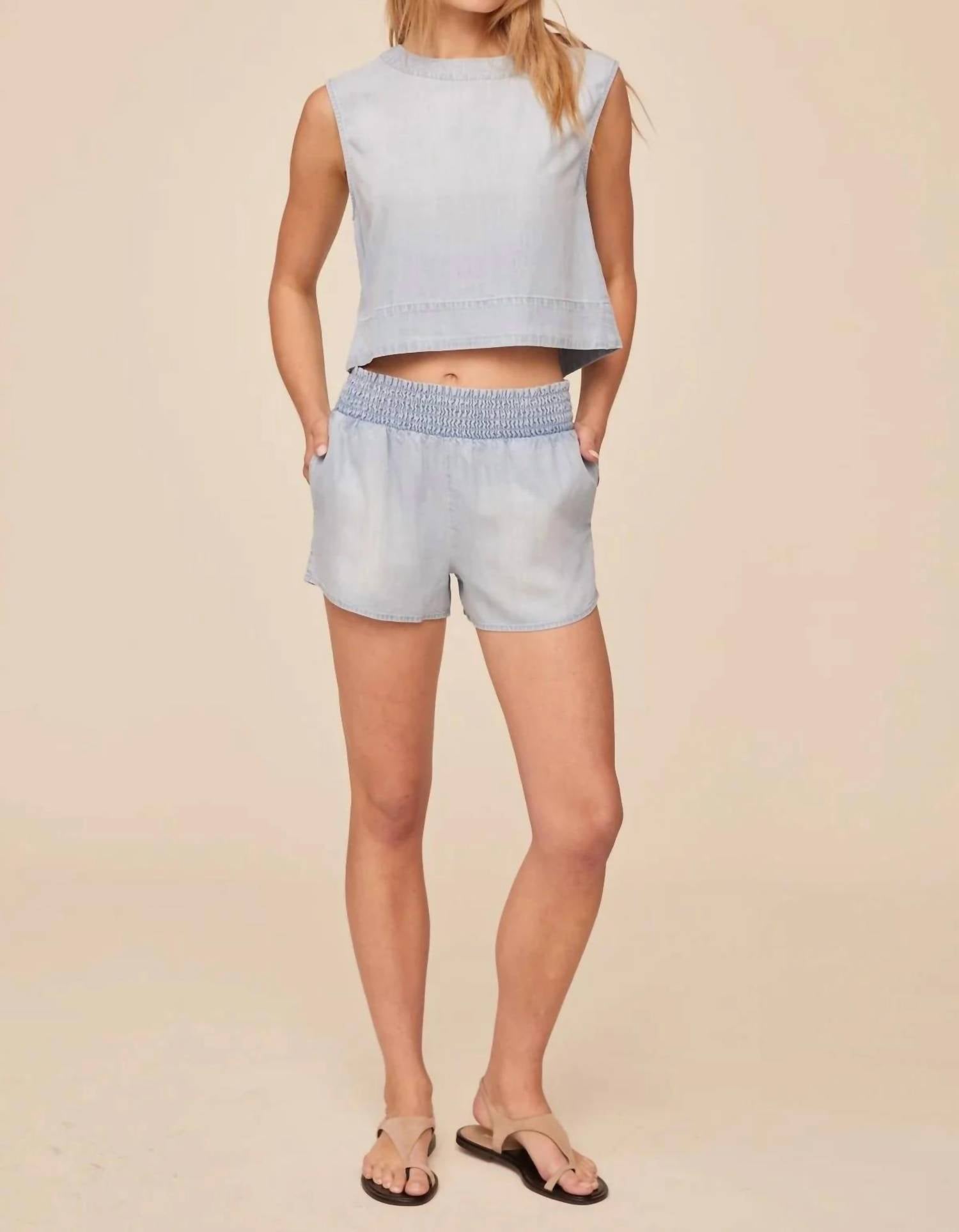 Bella Dahl - Smocked Waist Short