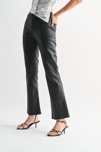 Just Black Denim - Aster Slim Cropped Bootcut Jeans