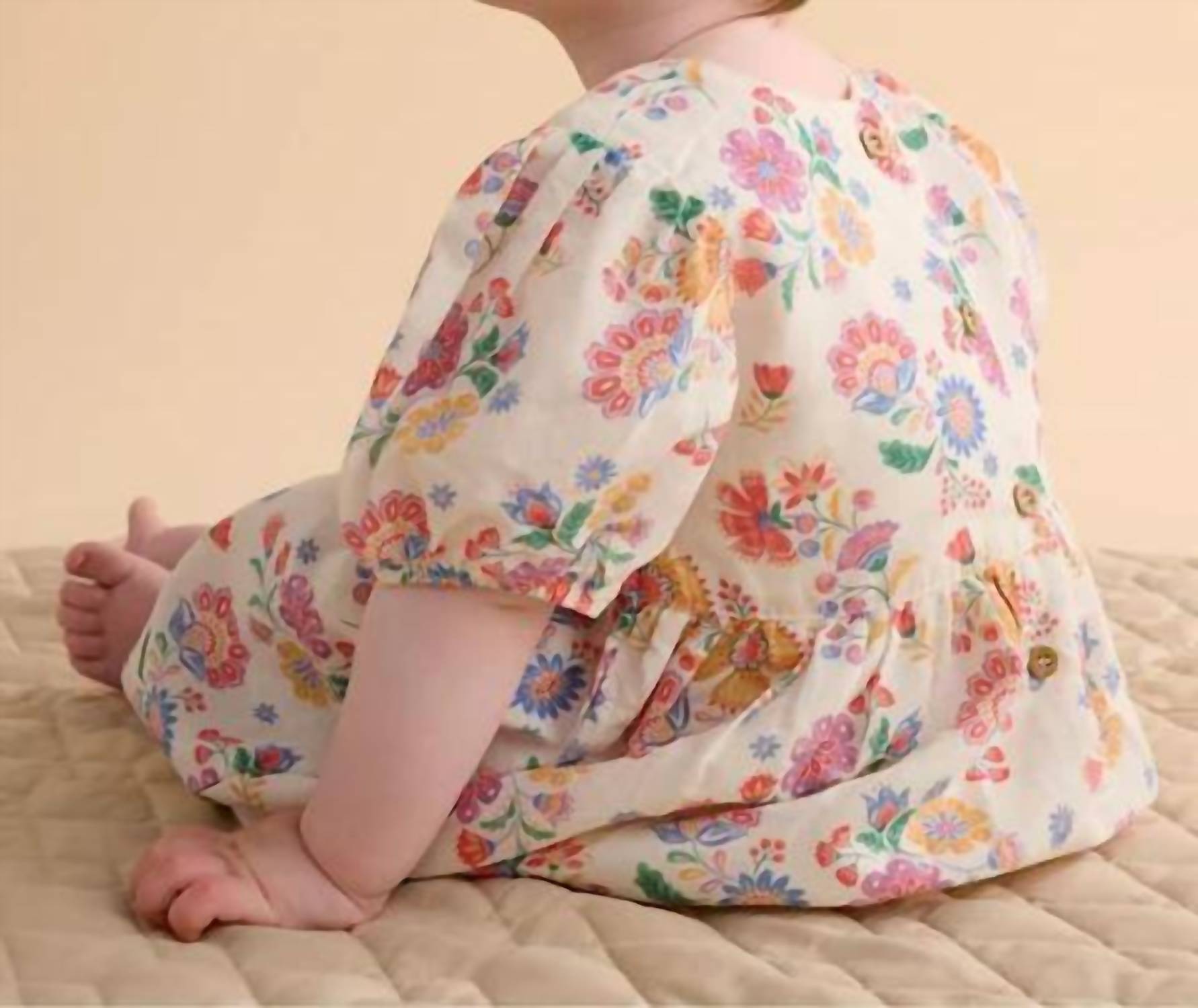 Purebaby - Kid's Floral Dress