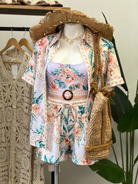 TFY Collection Island Shirt And Short Set in lavender - item - detail view