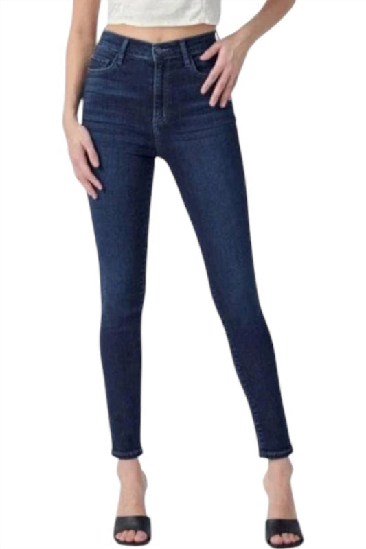 Cello - High Rise Ankle Skinny Jeans