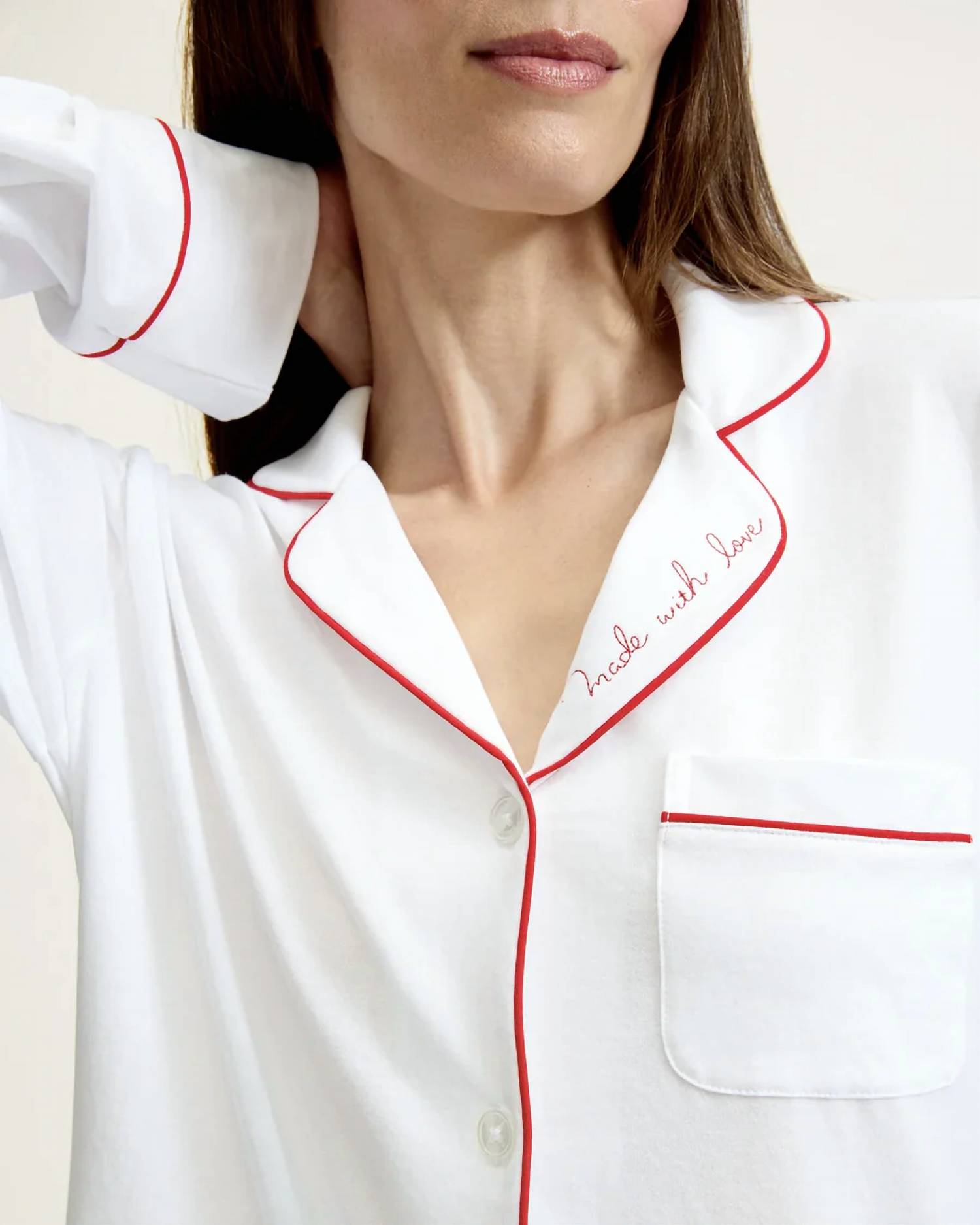 Petite Plume - Women's Made with Love Pima Cotton Pajama Set