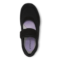 VIONIC Women's Giselle Sneaker in black - women's sneaker - detail view