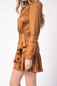 Iro - Osium Ruffled Mini Dress