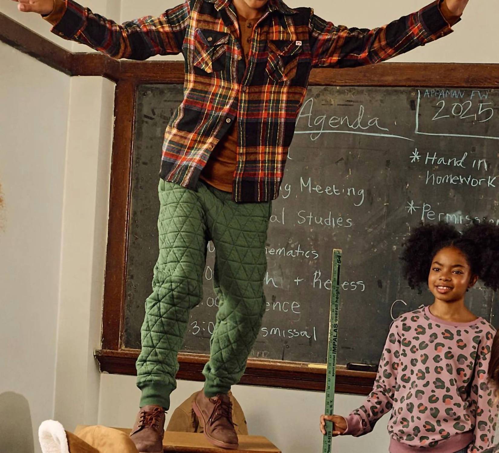 Appaman - Boys' Highland Quilted Sweatpants