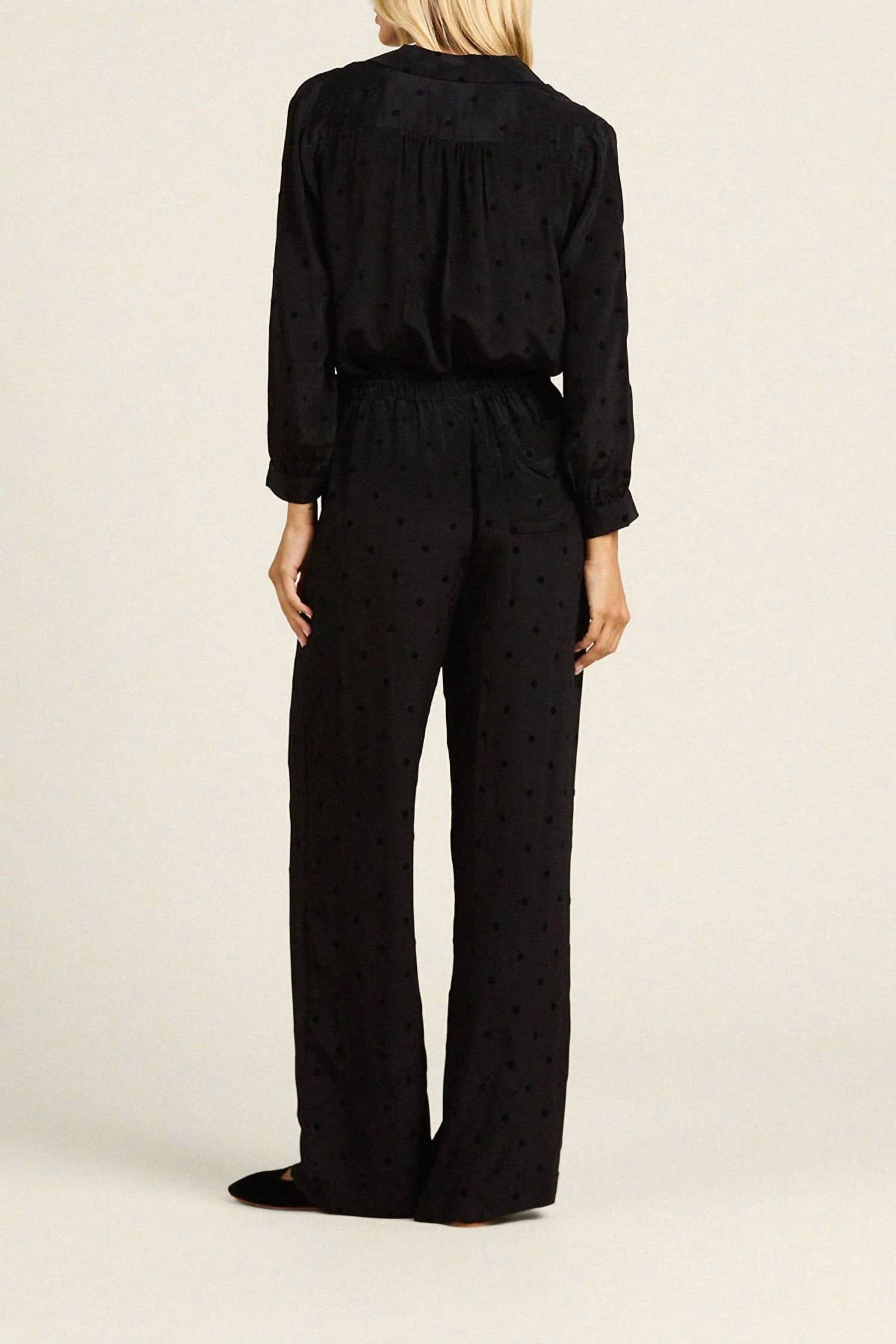 Trovata - Vera Polka Dot Straight Leg Pants