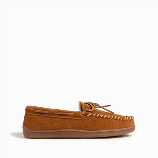 Minnetonka - Men's Pile Lined Hardsole Moccasins