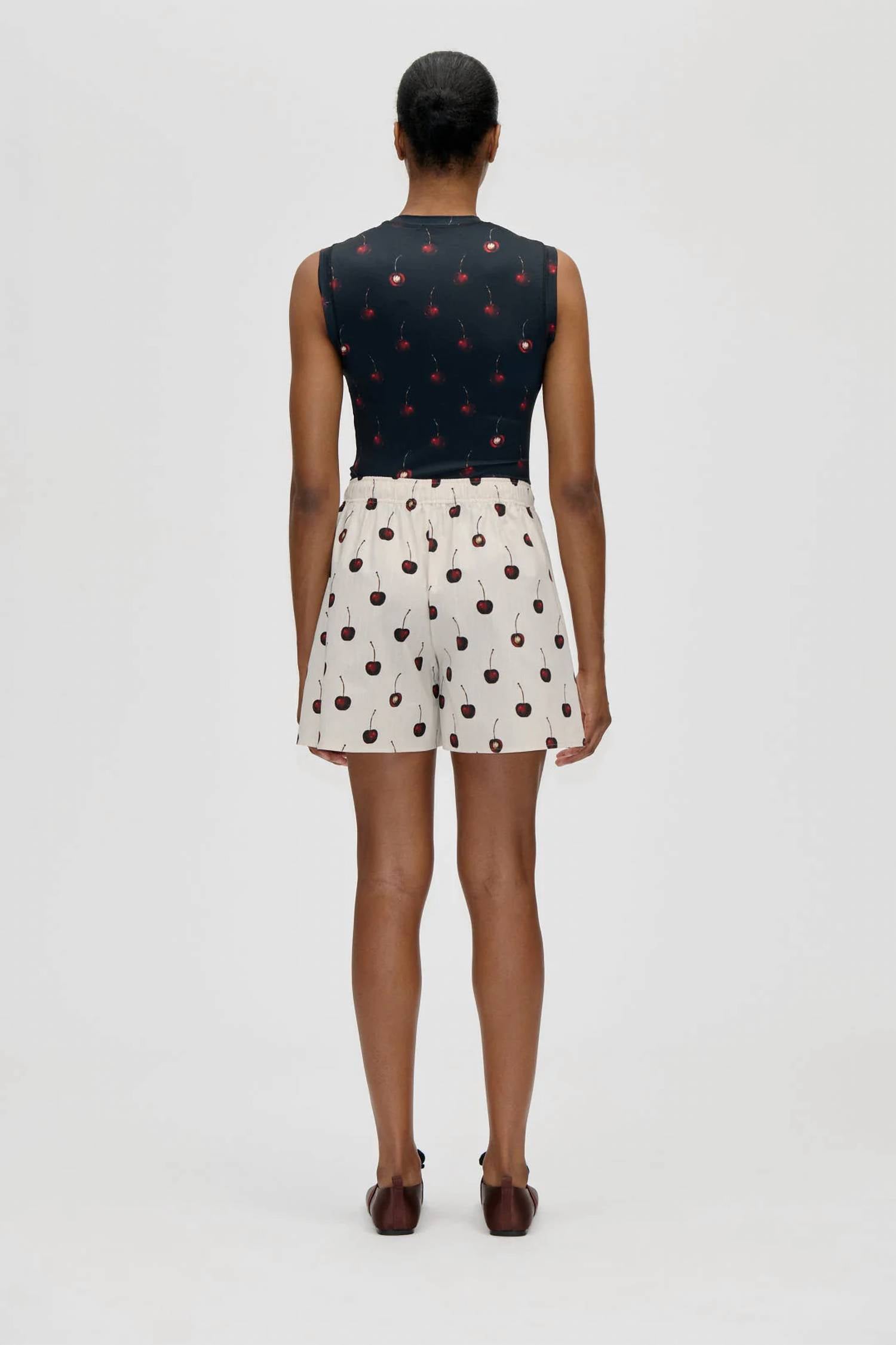 Stine Goya - Elastic Crewneck Tank Top
