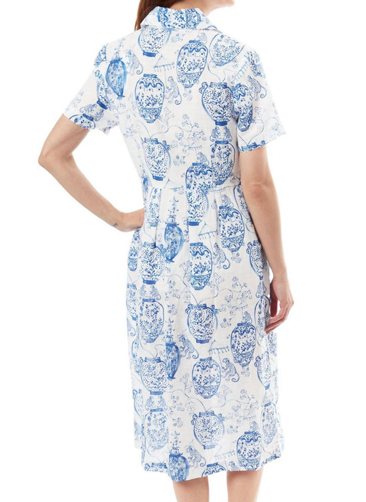 Dizzy-Lizzie - Short Sleeve Shirtdress