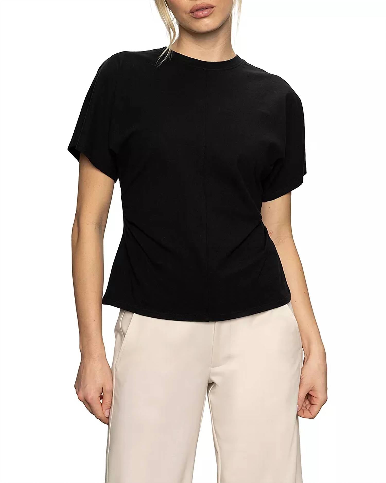 Sanctuary - Shirred Waist Dolman Tee